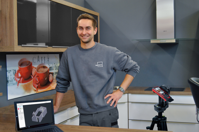 3D-Aufmaß – so passt die Küche punktgenau