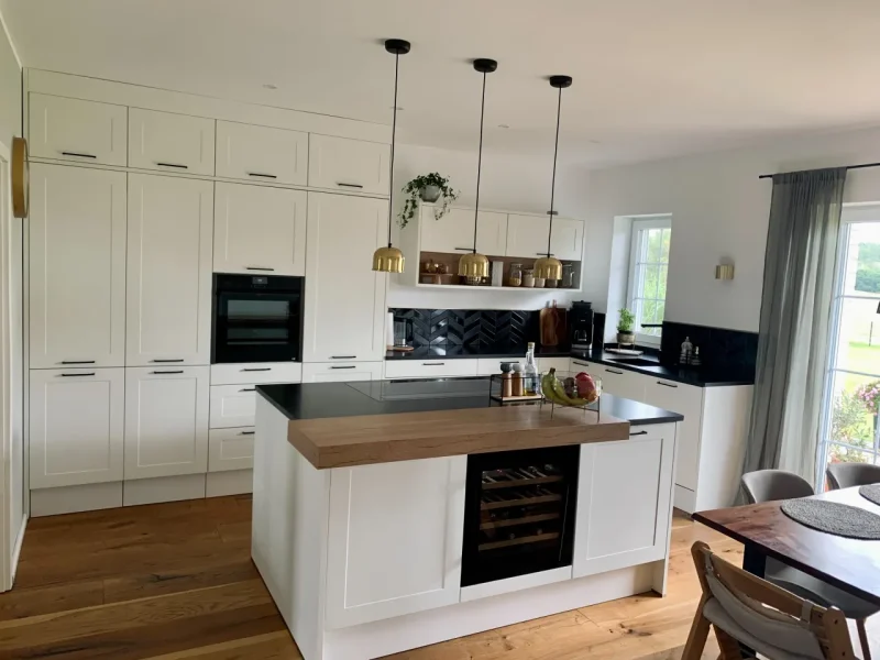 Ein Design-Kunstwerk und Küche in einem